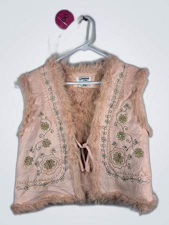 Giorgiana by Nai Fur Waistcoat