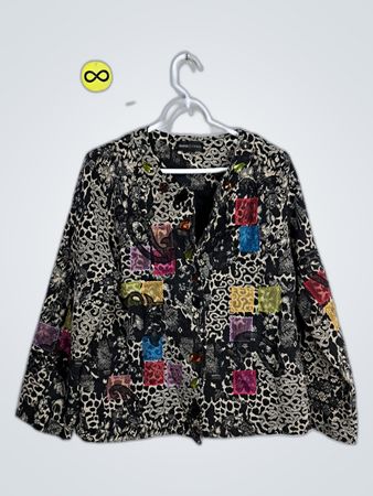 Draper's Studio Leopard Print Jacket