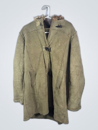 Olive Green Fur-Lined Jacket