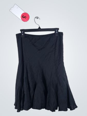 Black Flared Skirt