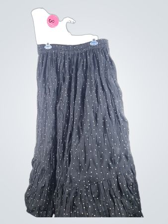 Black Polka Dot Skirt