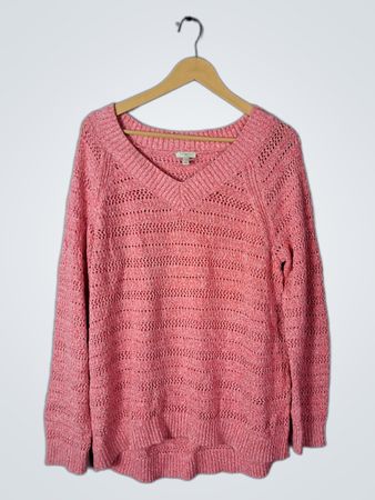 Talbots Pink Knit Sweater