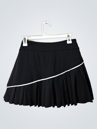 NIKSA Black Pleated Skirt