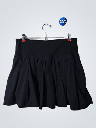 Black Pleated Skirt