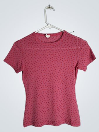 Pink Polka Dot T-Shirt