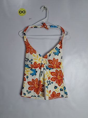 Floral Halter Neck Top