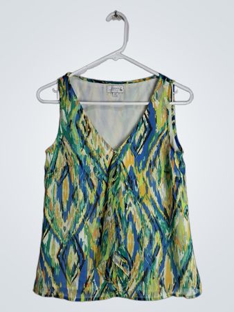 Tahari Arthur Levine Sleeveless Top