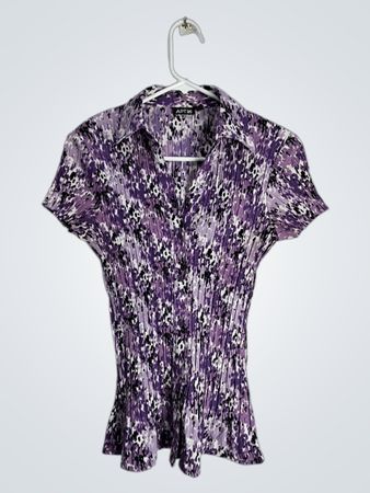 APT.9 Purple Floral Romper