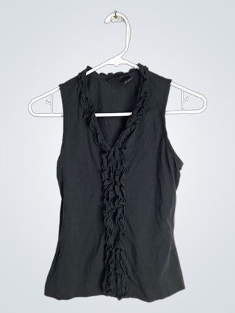 Xhilaration Black Sleeveless Top