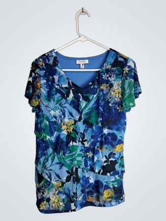Dressbarn Floral Print Blouse