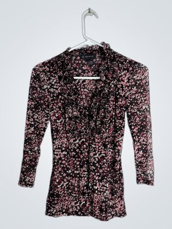 Floral Long-Sleeve Top