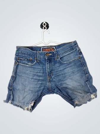 Levi's Distressed Denim Shorts