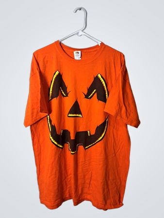 Fruit of the Loom Halloween Pumpkin T-Shirt
