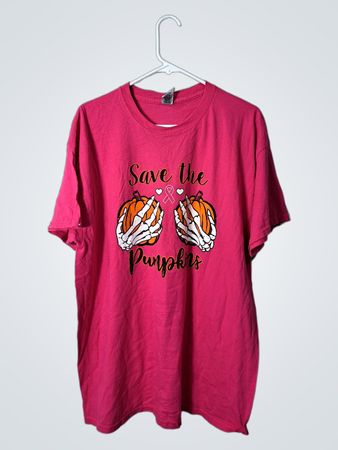 Gildan Save the Pumpkins Graphic T-Shirt