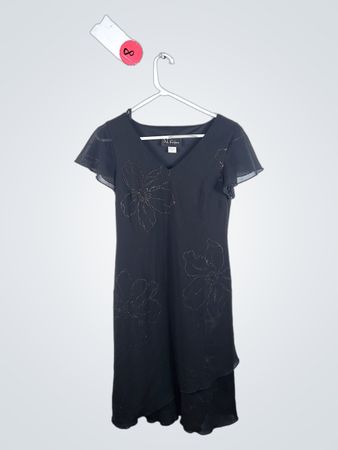Black Floral Dress