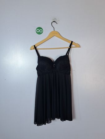 Black Lace Chemise