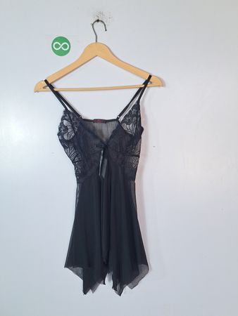 Black Lace Chemise