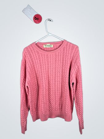 Appleseeds Pink Knit Sweater
