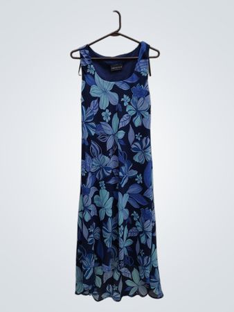 Blue Floral Dress