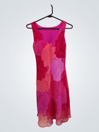 Pink Floral Dress