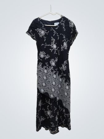 Black Floral Dress