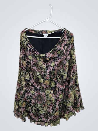 Sag Harbor Floral Blouse
