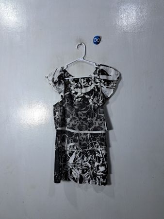 Vanity Black and White Dress