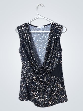 Ricki's Black Lace Top