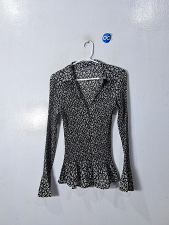 Long Sleeve Floral Top