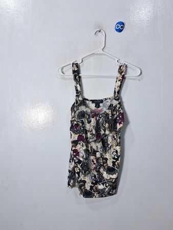 White House Black Market Floral Cami Top
