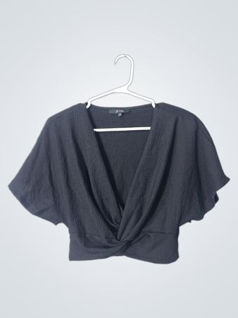 Black Knit Top