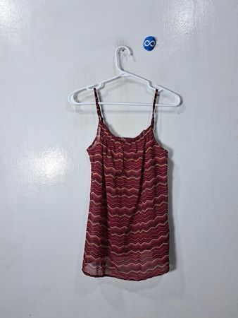 Red Striped Tank Top