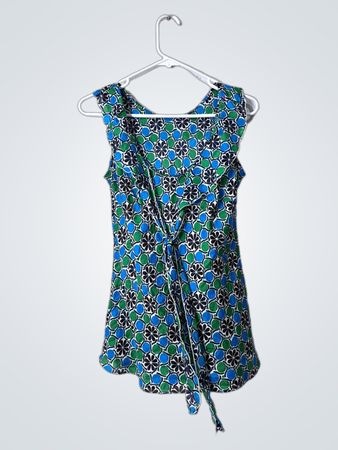 Blouse with Floral Pattern