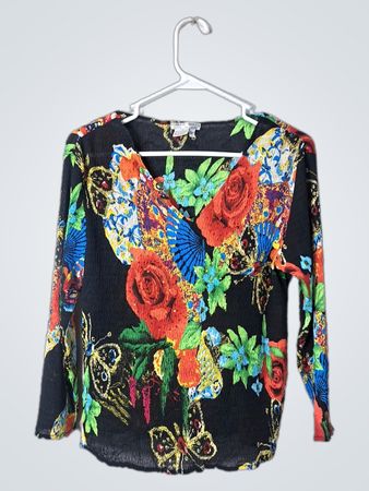 Alberto Makali Floral Blouse
