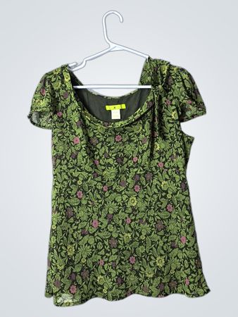 Sigrid Olsen Floral Petite Top