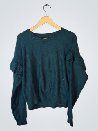 Green Long-Sleeve Sweater