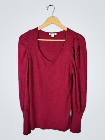 CATO Red Long-Sleeve Top