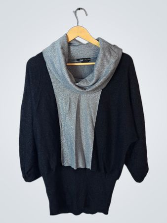 Gray and Black Sweater