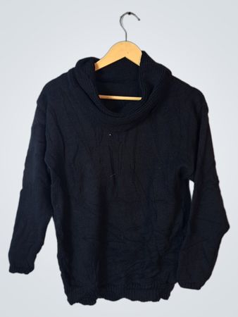 Black Knit Sweater