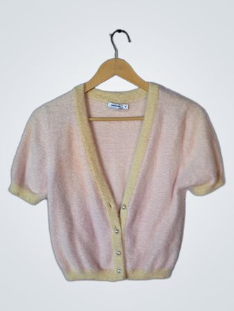 Valley Girl Pink Knit Top