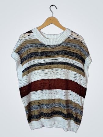 Striped Knit Top