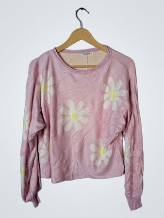 Ekouer Long Sleeve Floral Shirt