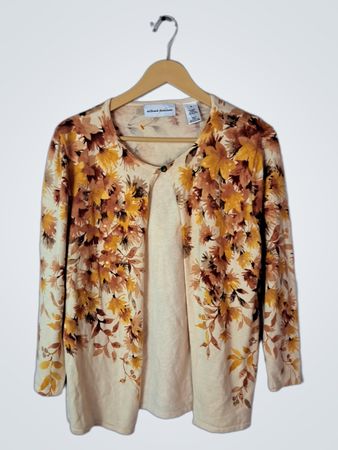 alfred dunner Floral Long Sleeve Shirt