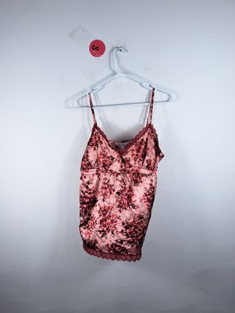 Pink Floral Camisole