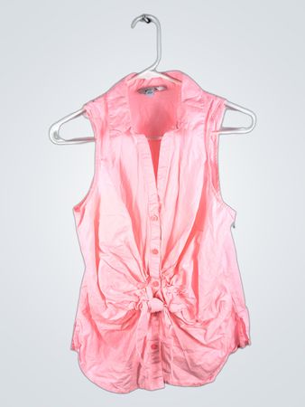 Nine West Pink Sleeveless Blouse