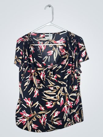 I.N. Studio Floral Blouse