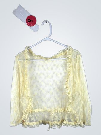 Sheer Yellow Top