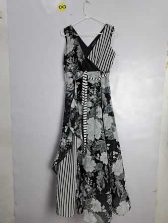 INC Floral and Striped Dress