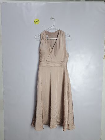 AW Bridal Tan Dress