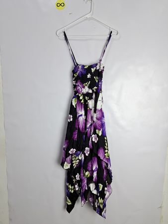 Purple Floral Dress